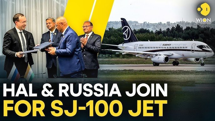 HAL and Russia’s UAC to Co-produce SJ-100 Passenger Aircraft in India