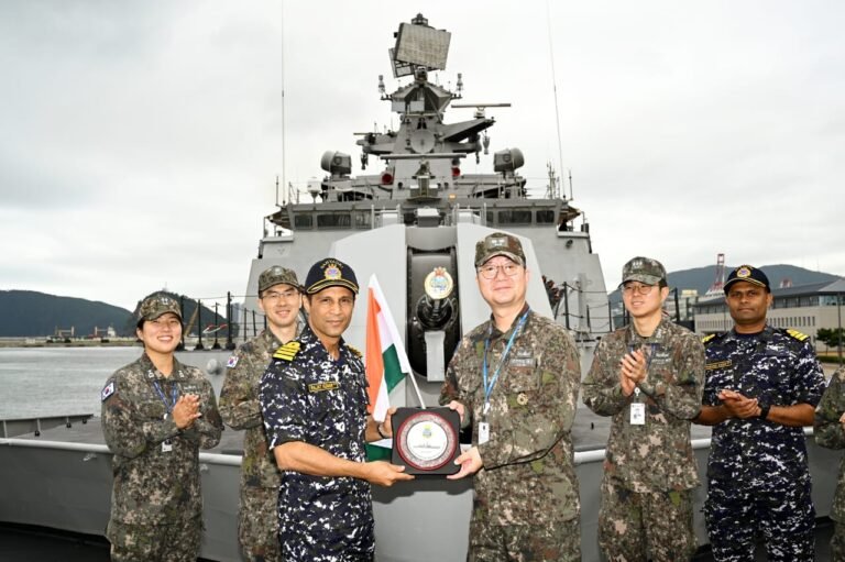 India–South Korea Hold First-Ever Naval Bilateral Exercise at Busan