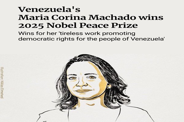 Maria Corina Machado Wins 2025 Nobel Peace Prize