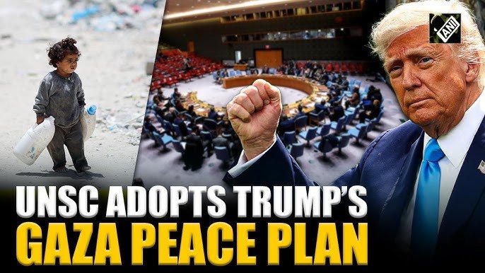 UNSC Approves Trump’s Gaza Peace Plan