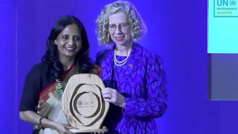 Supriya Sahu Wins UNEP Champions of the Earth 2025 Award