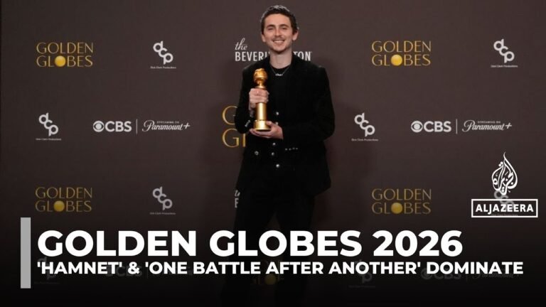 Golden Globes 2026: “One Battle After Another” & “Hamnet” Win Top Honors