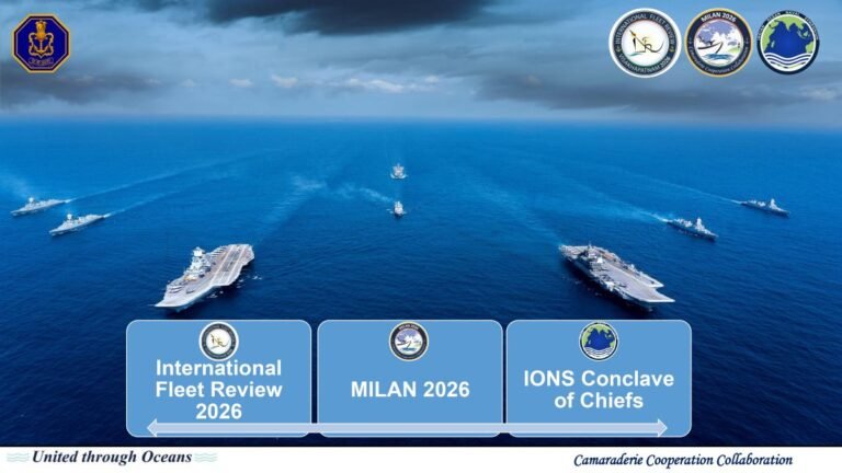 Exercise MILAN 2026: Indian Navy’s Multilateral Naval Exercise from 18–25 February