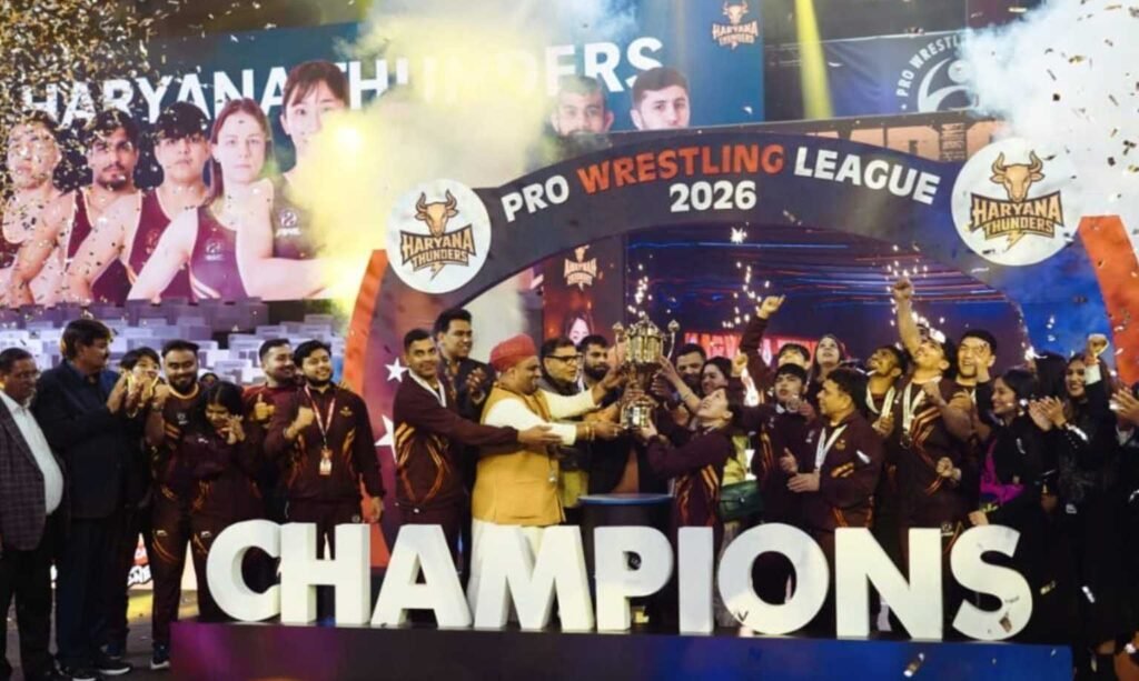 Haryana Thunders win Pro Wrestling League 2026