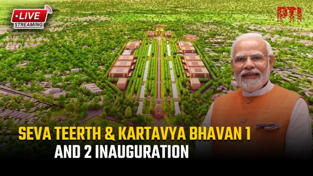 Inauguration of Seva Teerth and Kartavya Bhavan 1 & 2