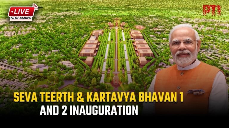 Inauguration of Seva Teerth and Kartavya Bhavan 1 & 2