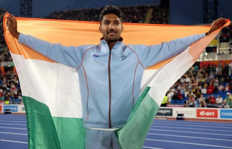 Tejaswin Shankar Wins 2026 David Noble Relays