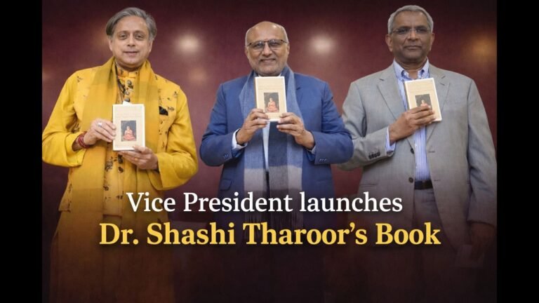 Book Release – The Sage who Reimagined Hinduism by Dr. Shashi Tharoor