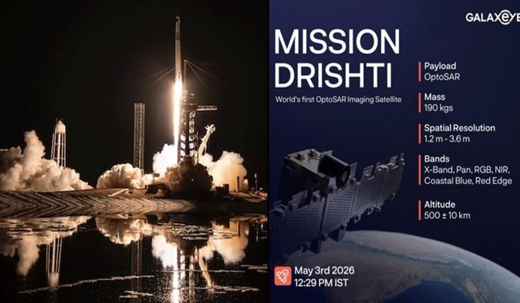 Mission Drishti: GalaxEye Launches World’s First OptoSAR Satellite