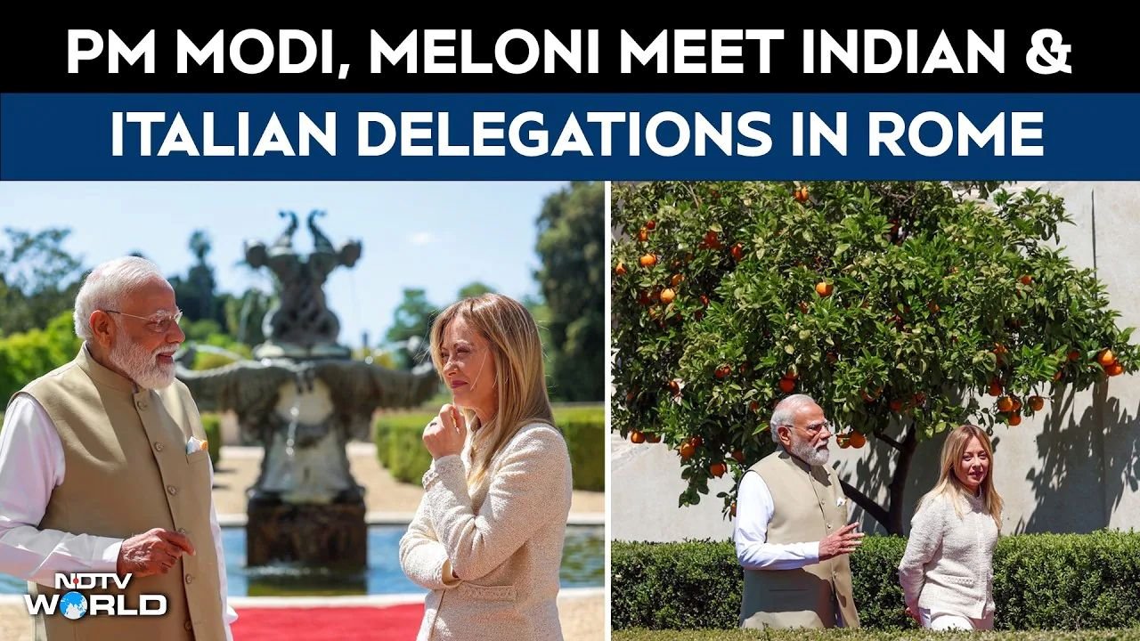 FAO Agricola Medal Awarded to PM Modi During Italy Visit 2026