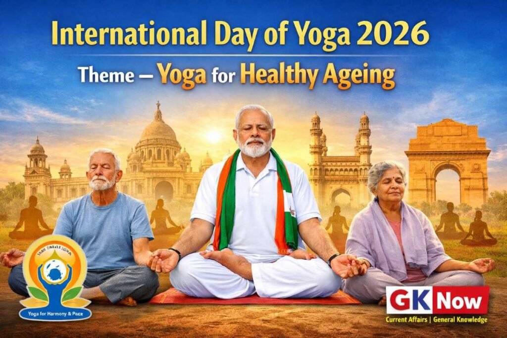 International Day of Yoga 2026: Theme – Yoga for Healthy Ageing