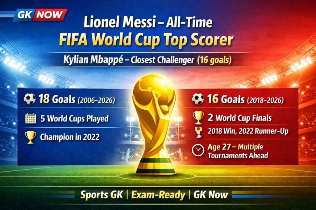 Lionel Messi – All-Time FIFA World Cup Top Scorer; Kylian Mbappé Closest Challenger