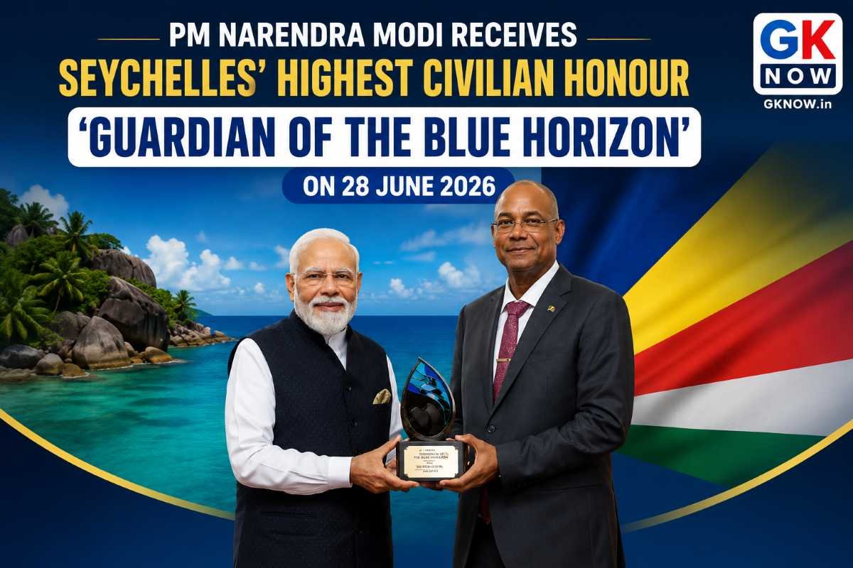 PM Narendra Modi Receives Seychelles’ Highest Civilian Honour ‘Guardian of the Blue Horizon’