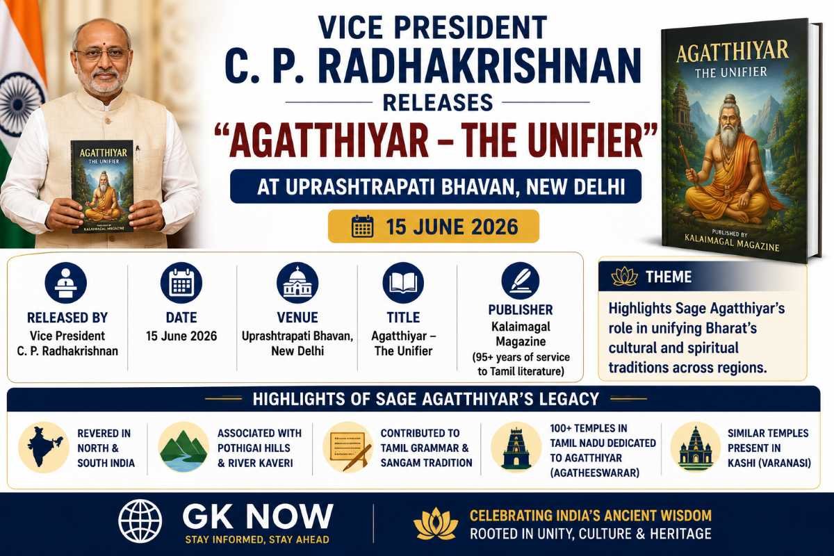 Vice President Releases Agatthiyar – The Unifier in New Delhi
