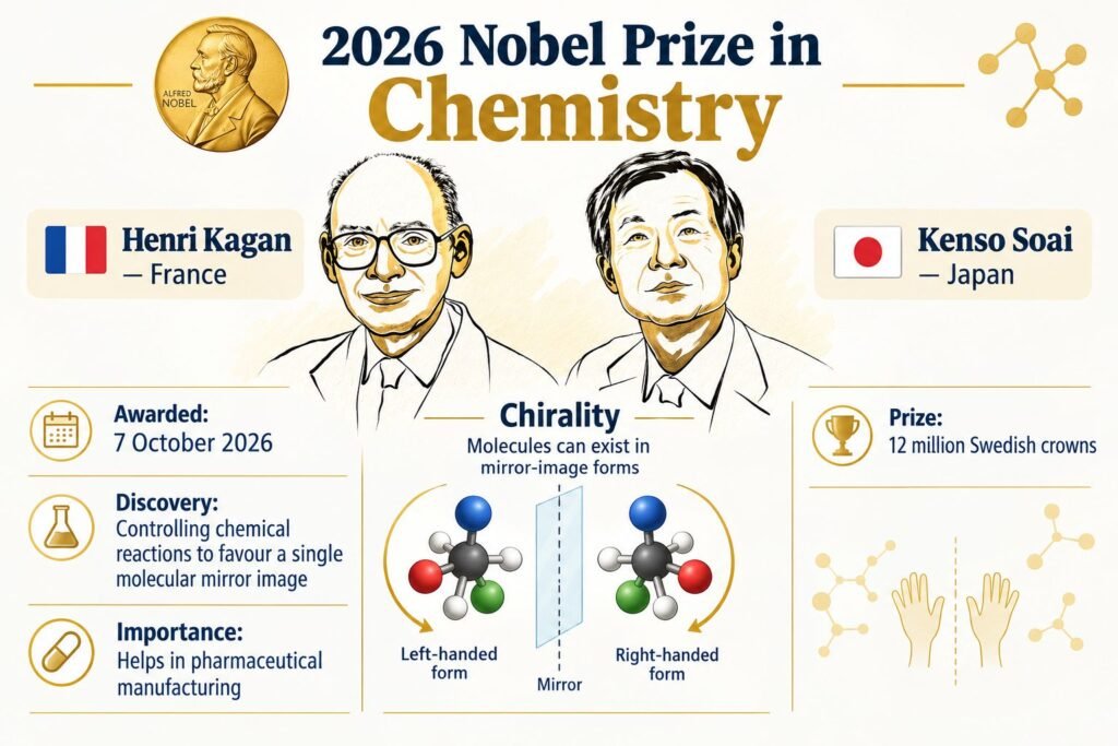2026 Nobel Prize in Chemistry – Henri Kagan and Kenso Soai