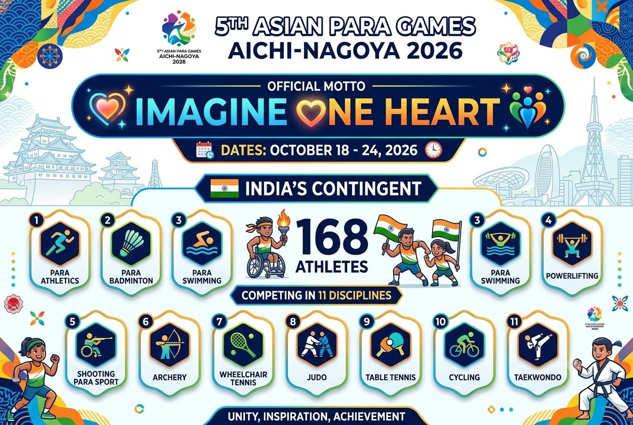 Asian Para Games 2026 Opens in Aichi-Nagoya