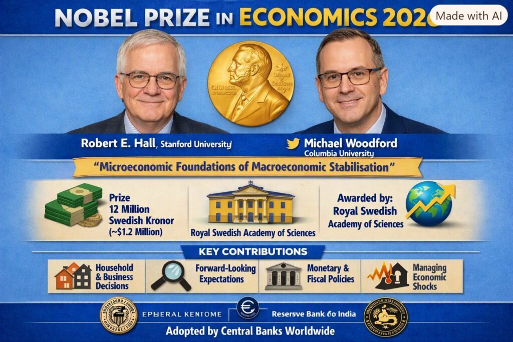 American Economists Robert E. Hall and Michael Woodford Awarded 2026 Nobel Prize in Economics