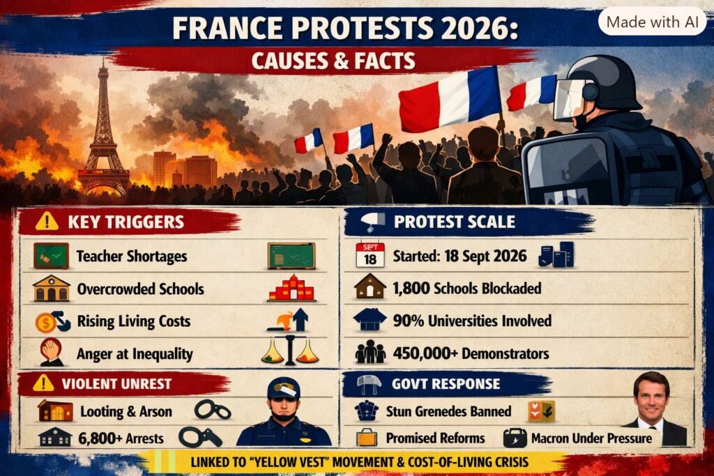 France Protests 2026: Causes and Key Facts